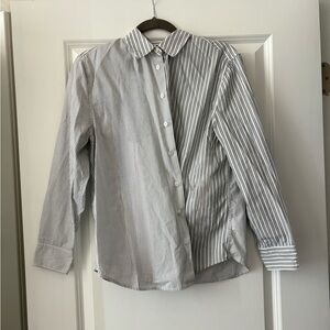 Madewell Asymetgric Button Down Shirt